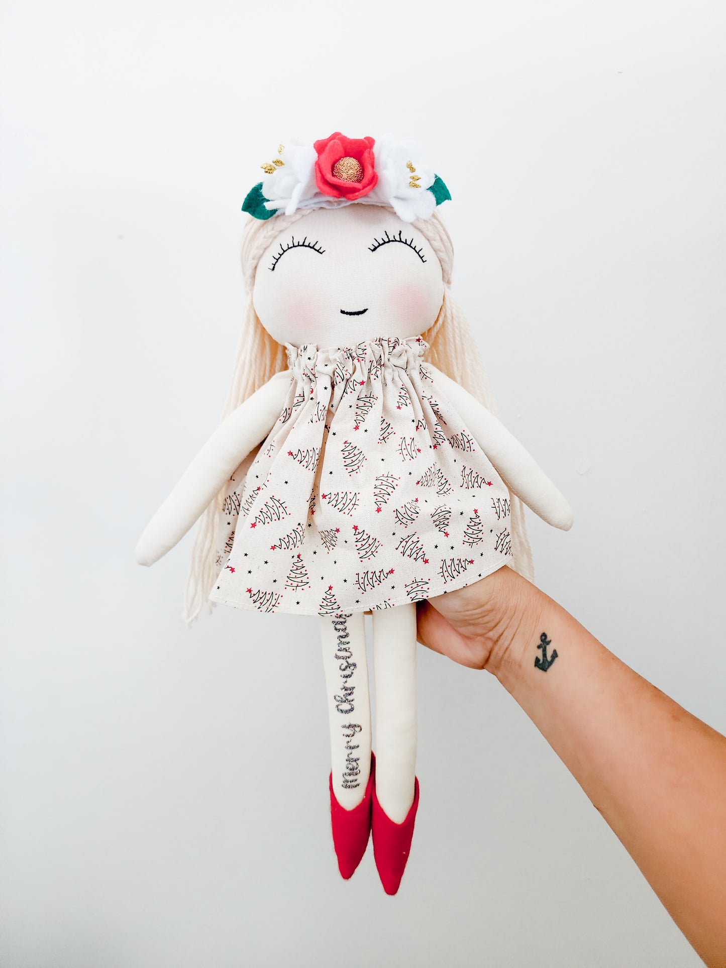 'Merry Christmas' Doll