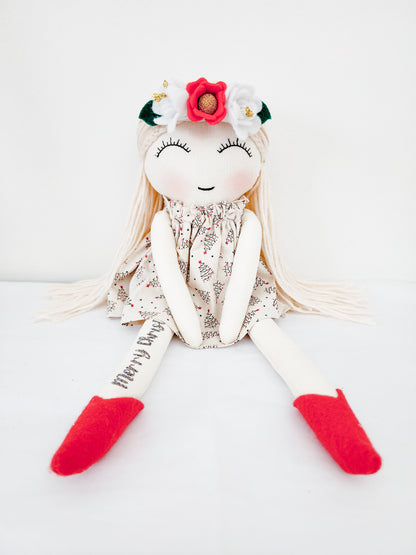 'Merry Christmas' Doll