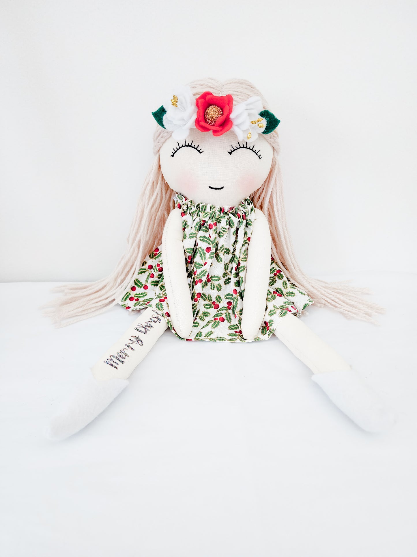 'Merry Christmas' Doll