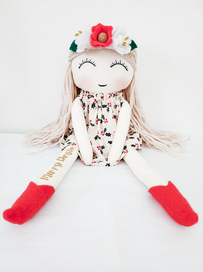 'Merry Christmas' Doll