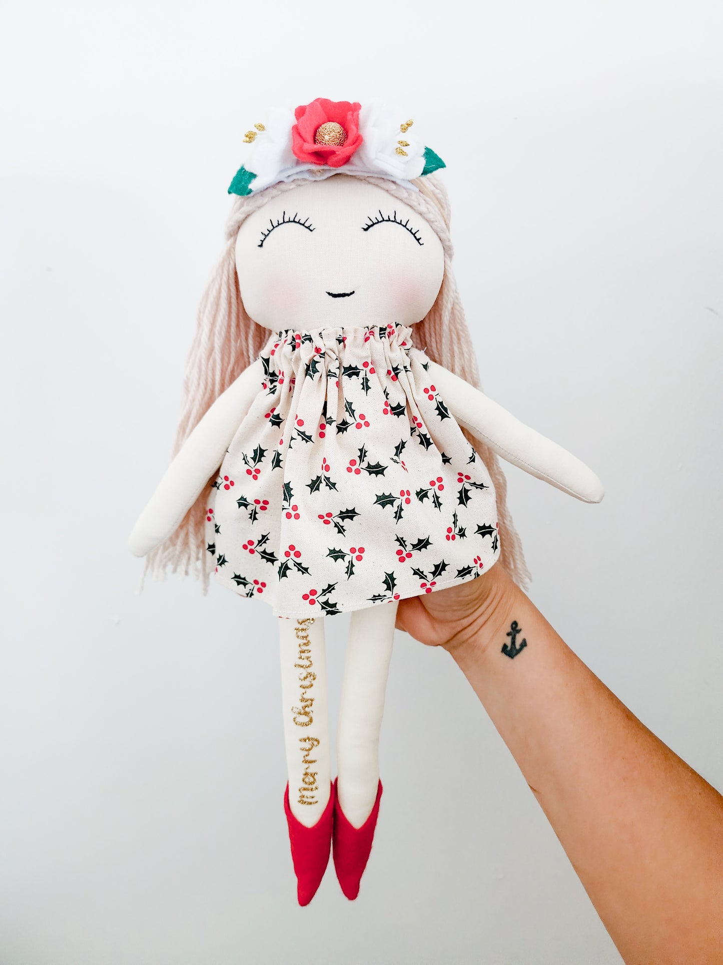 'Merry Christmas' Doll